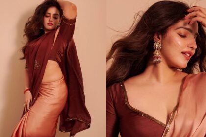 Malavika C Menon Stunning Looks in Saree