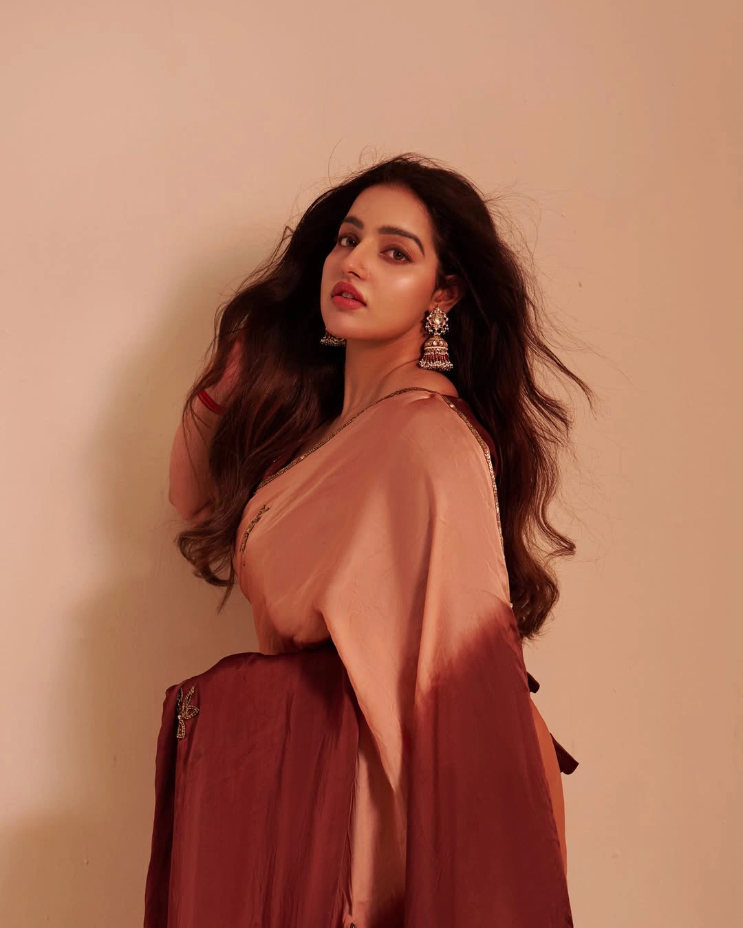 Malavika C Menon Stunning Looks in Saree