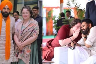 Pawan kalyan with his Wife Anna Lezhneva