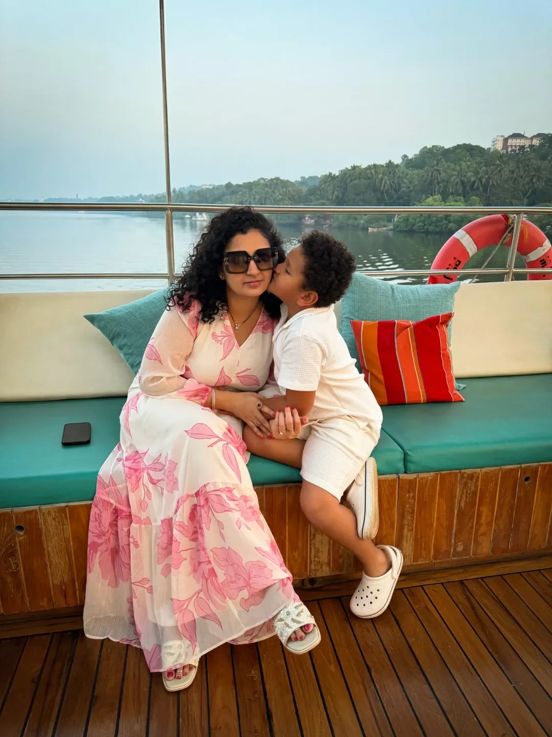 Rishab Shetty Enjoying Goa Trip with Wife Pragathi and Children