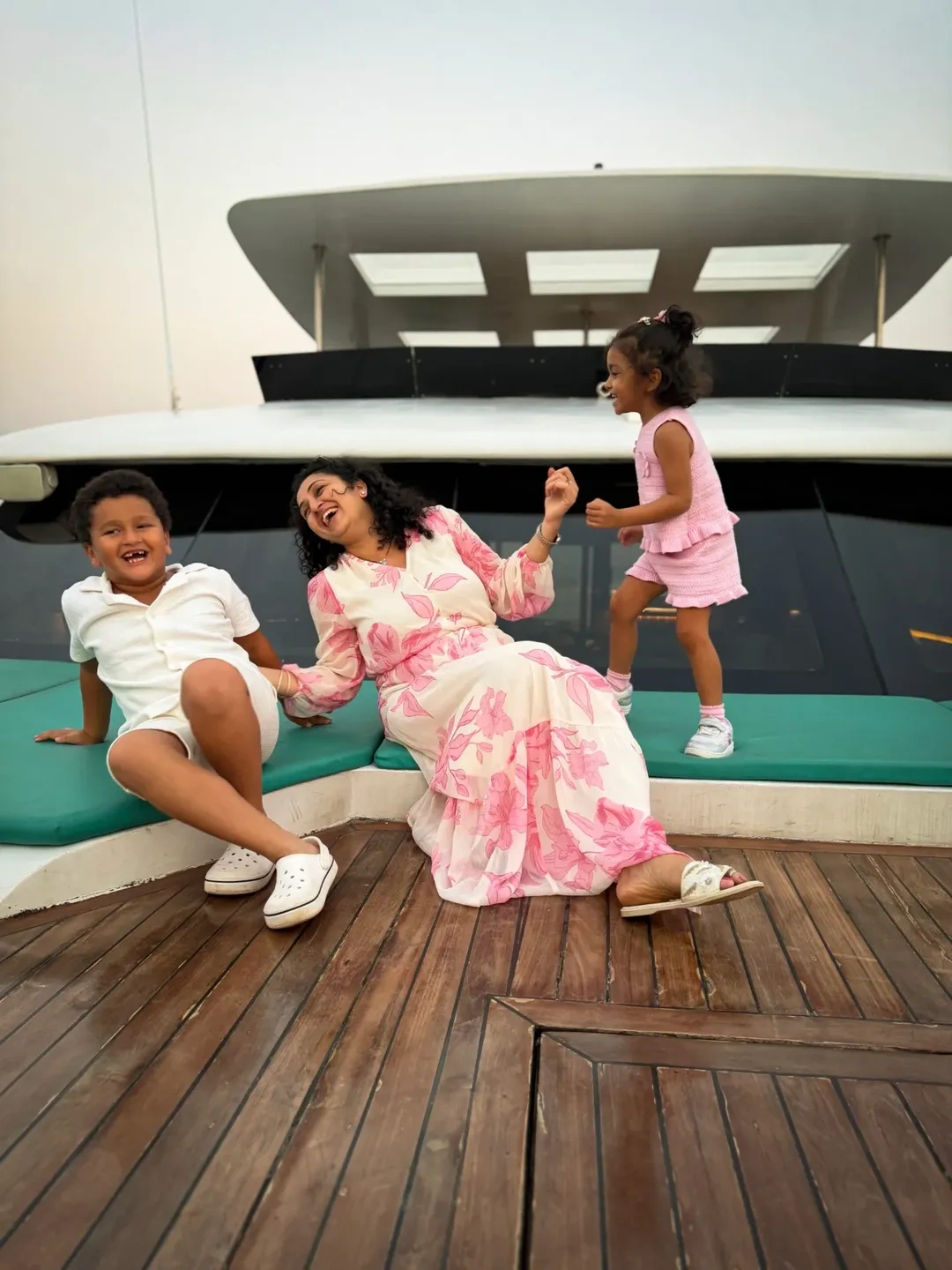 Rishab Shetty Enjoying Goa Trip with Wife Pragathi and Children