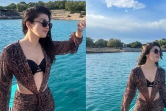 Pranita Subhash Enjoying Vacation in Ship