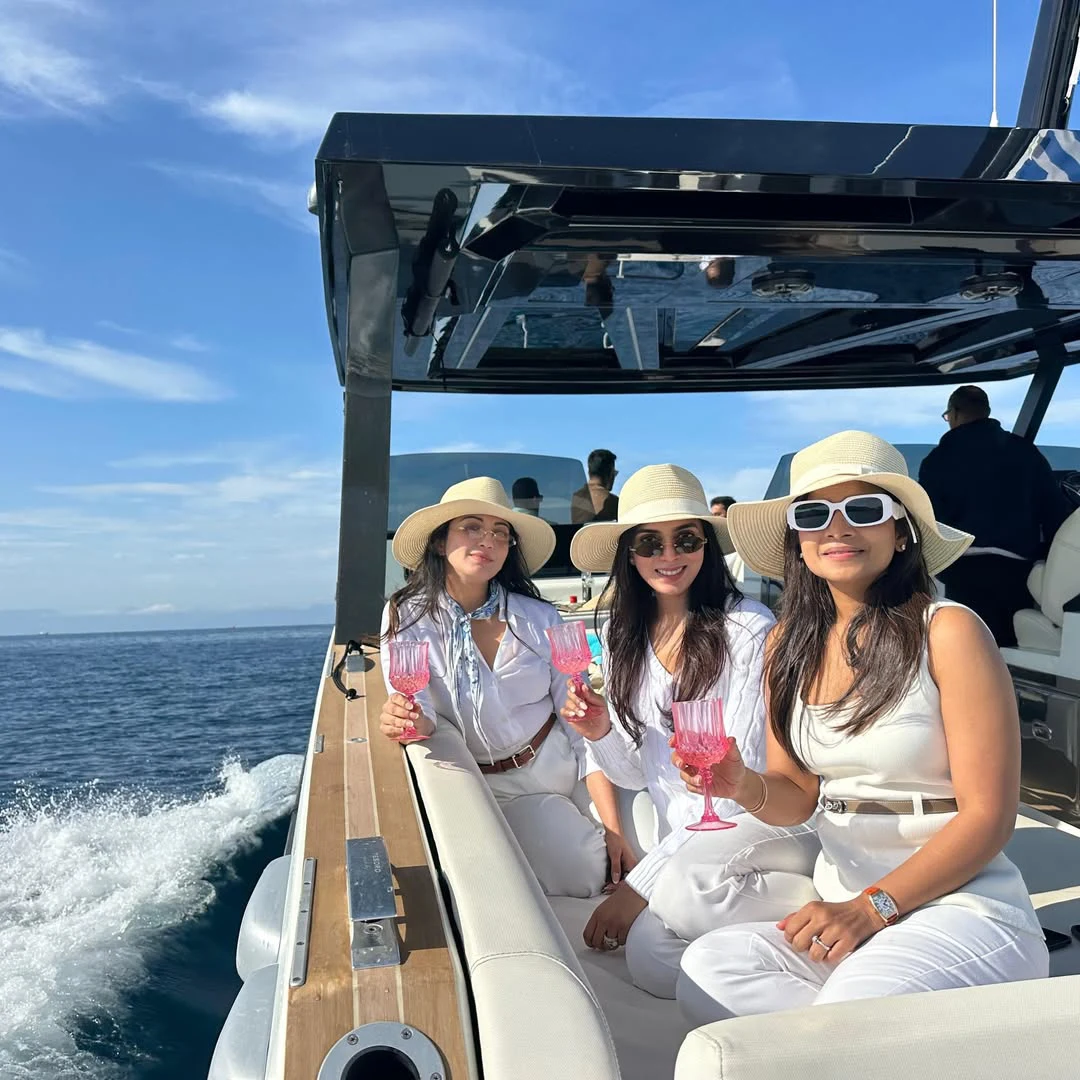 Pranita Subhash Enjoying Vacation in Ship