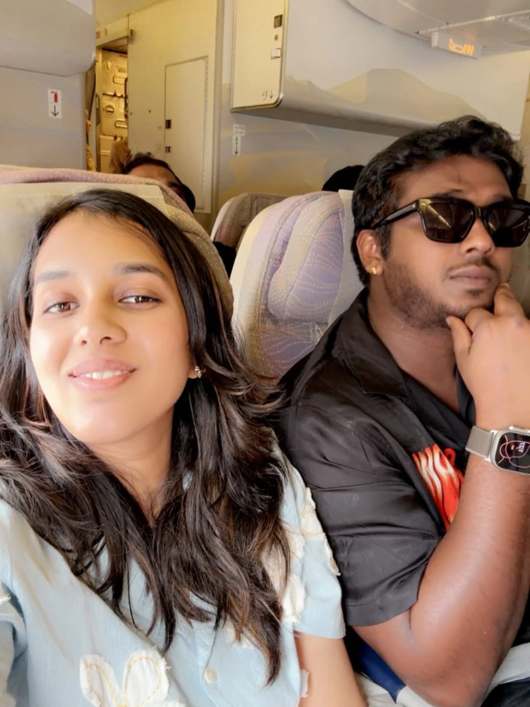 Rahul Sipligunj Enjoying Honeymoon with Wife Harinya Reddy in Dubai