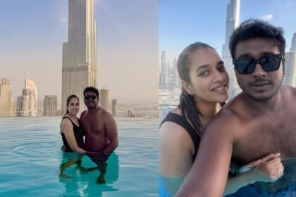 Rahul Sipligunj Enjoying Honeymoon with Wife Harinya Reddy in Dubai
