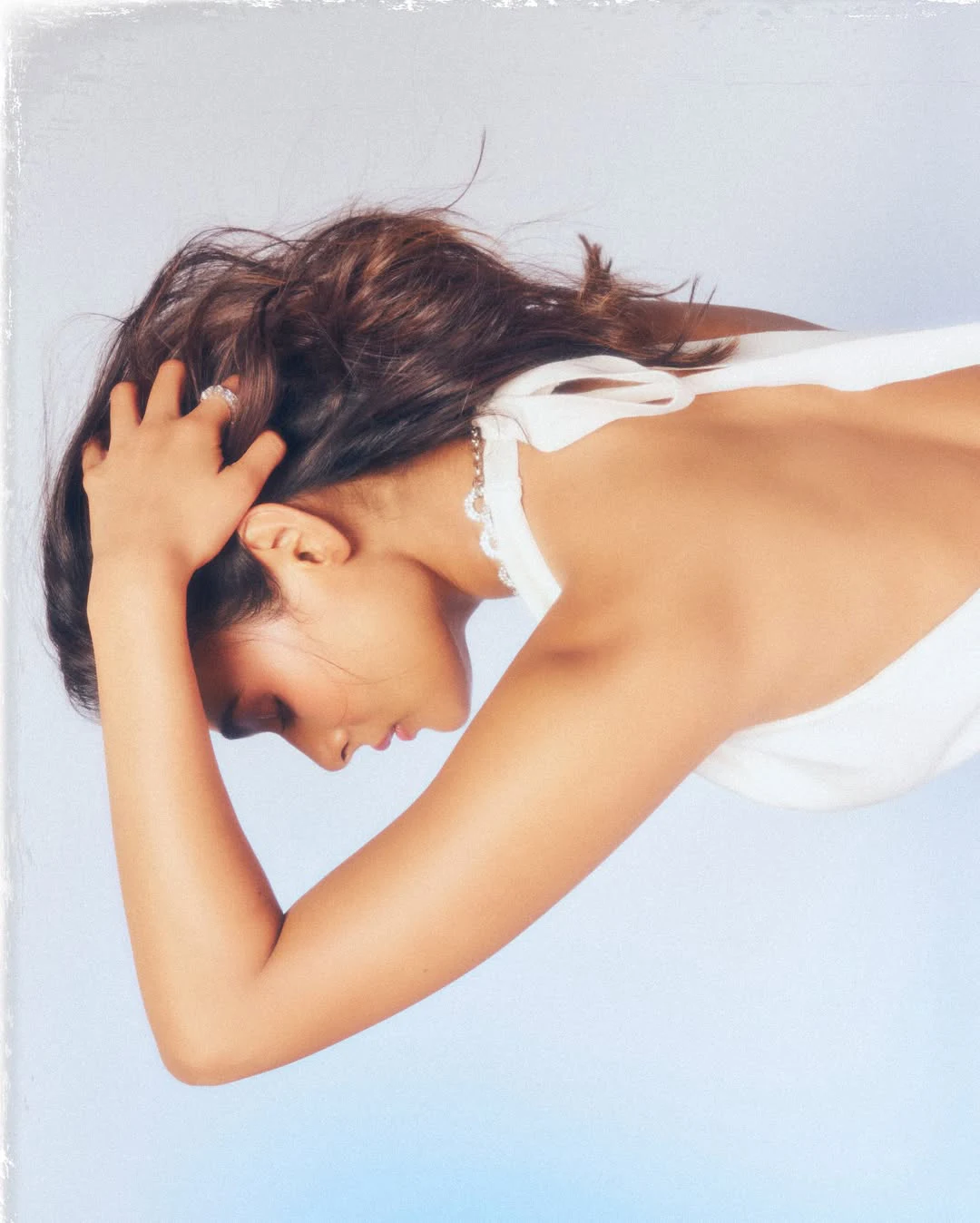 Shalini Pandey Sizzling Photos in White Gown