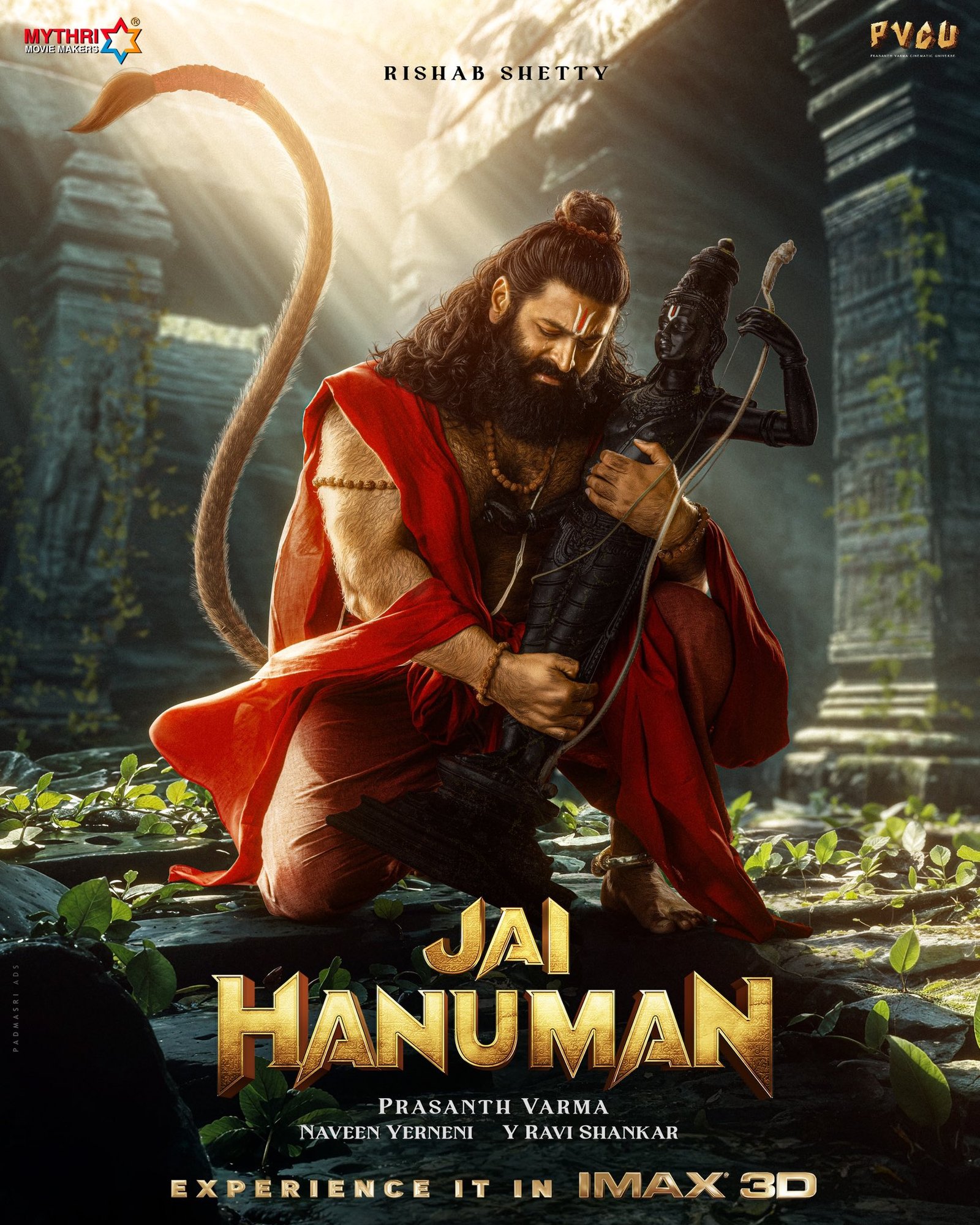 Rishab Shetty's Jai Hanuman Launched Grandly at Anjanadri, Hampi (2) and firstLook