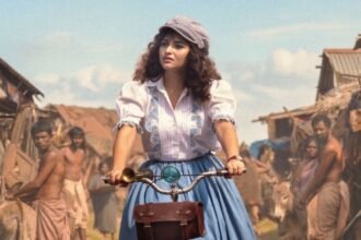 Heroine KayadhuLohar Look in Nani The Paradise Movie