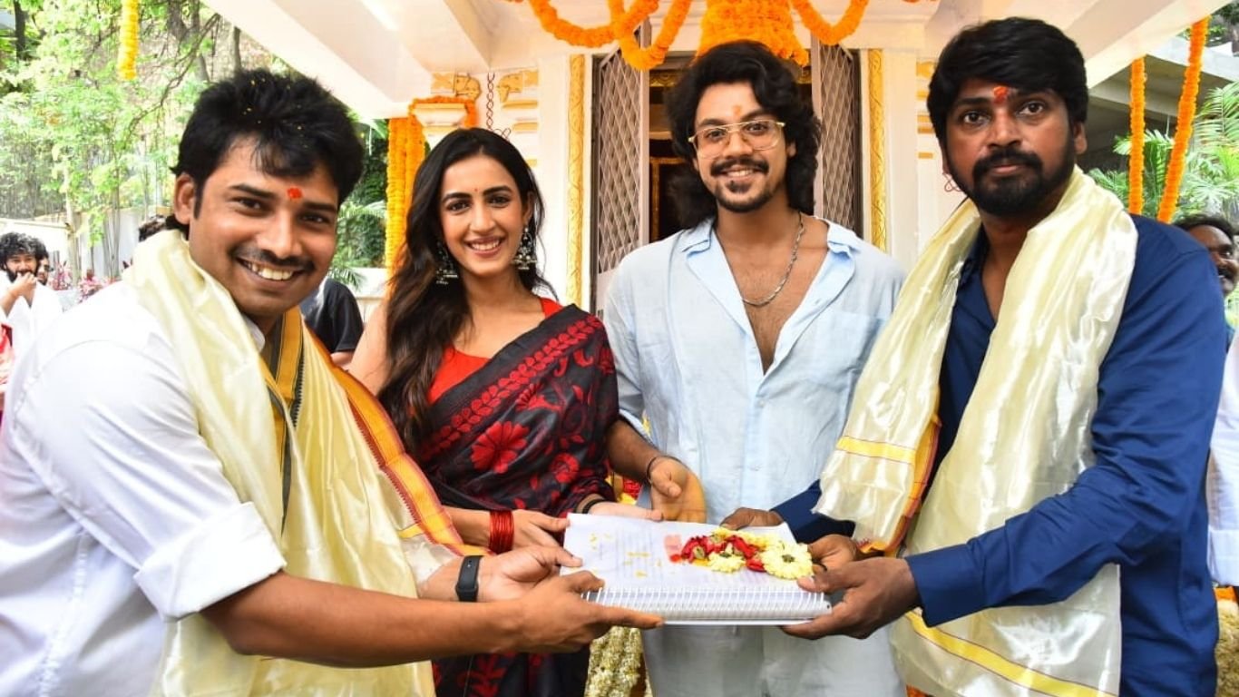 Meghamsh Srihari Suspense-Driven Mythological Thriller Aasmaan Launched Grandly5