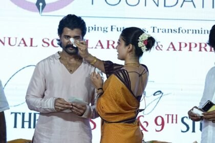 Vijay Rashmika Deliver on Scholarship Promise