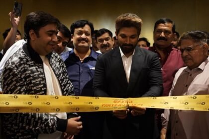 Icon Star AlluArjun inaugurated AAACinemas in Vizag