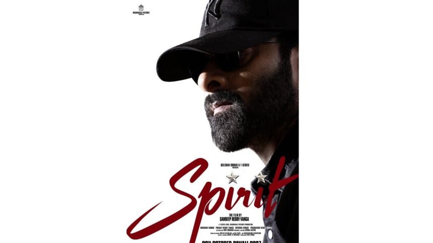 Prabhas Spirit Movie newss
